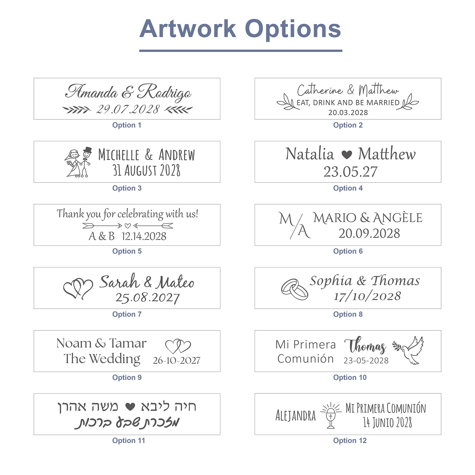 Wedding Souvenirs Personalized Wooden Bottle Opener with Box Wedding Gifts for Guests Customized Party Favor with Packaging Box - Image 5