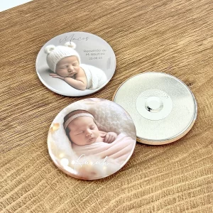 Personalized Fridge Magnets Baptism Favors Custom Photo Magnets Baptism Souvenirs Boy Girl Christening Gifts for Guests